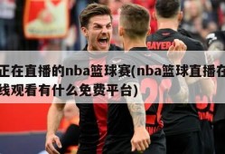 正在直播的nba篮球赛(nba篮球直播在线观看有什么免费平台)