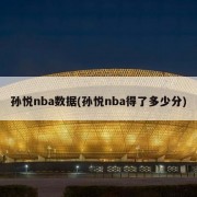 孙悦nba数据(孙悦nba得了多少分)