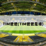 TIM爸爸(TIM爸爸是谁)