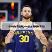 nba附加赛规则(nba附加赛规则赛程)